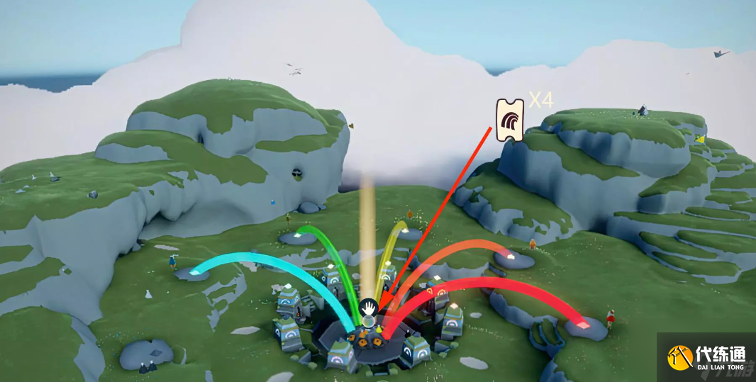 光遇7.25彩虹代币在哪里,光遇7月25日彩虹代币位置一览