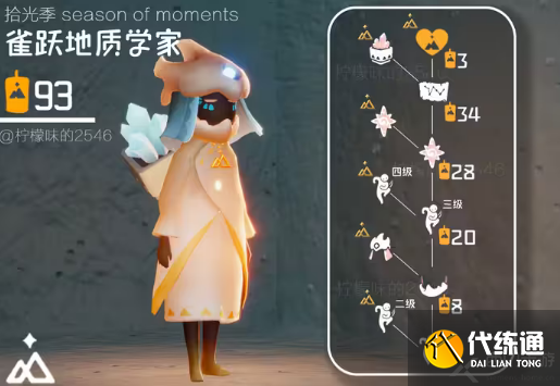 光遇拾光季兑换图