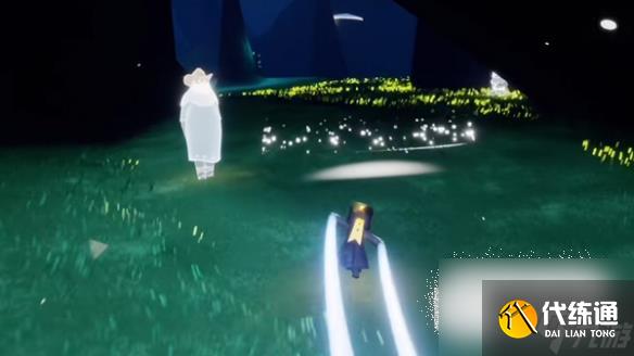 光遇收集山洞的四块发光矿石任务攻略