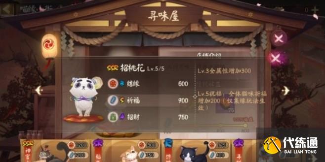 阴阳师喵缘小街猫咪怎么选 喵缘小街猫咪选择推荐[多图]图片2