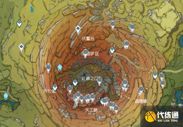 原神琉璃袋在哪里采比较多 琉璃袋采集路线图