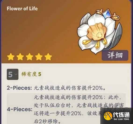 原神黄金剧团圣遗物爆料 4.0新圣遗物套装黄金剧团属性