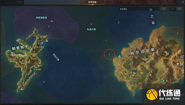 命运方舟私语小岛妮娜芙在哪 私语小岛妮娜芙位置分享[多图]图片1