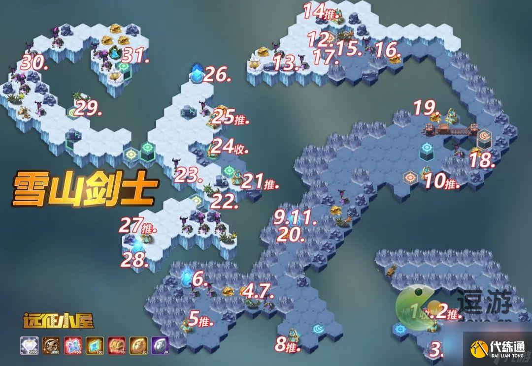 剑与远征雪山剑士奇境通关攻略