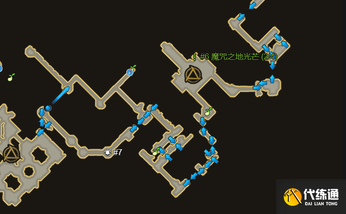 命运方舟魔咒之地的光芒隐藏剧情在哪