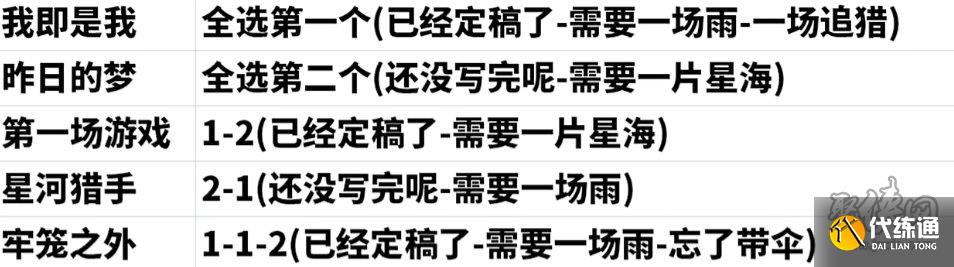 崩坏星穹铁道代号action怎么选 代号action全结局攻略