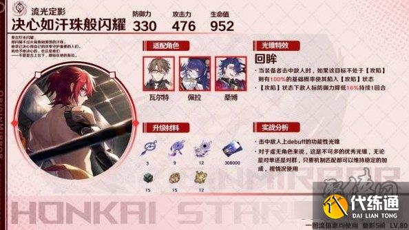 崩坏星穹铁道卢卡光锥搭配 卢卡毕业光锥推荐