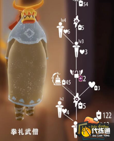 光遇2023音乐节拳礼武僧先祖物品兑换图