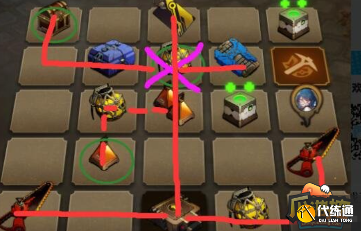 崩坏星穹铁道地城探宝第二天浅层遗迹通关攻略图六