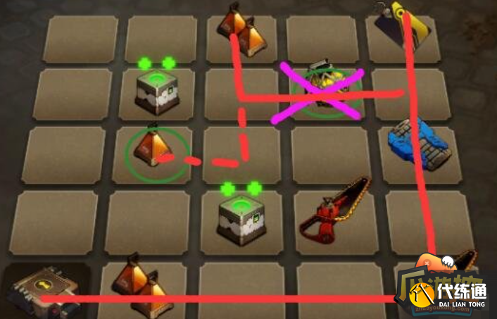 崩坏星穹铁道地城探宝第二天浅层遗迹通关攻略图八