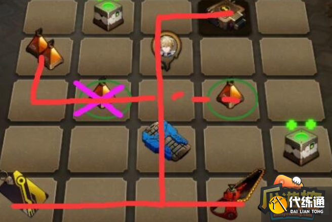 崩坏星穹铁道地城探宝第二天浅层遗迹通关攻略图十