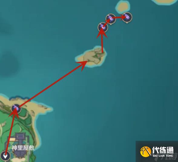 原神鬼兜蟲采集點位置大全-原神鬼兜蟲采集路線圖