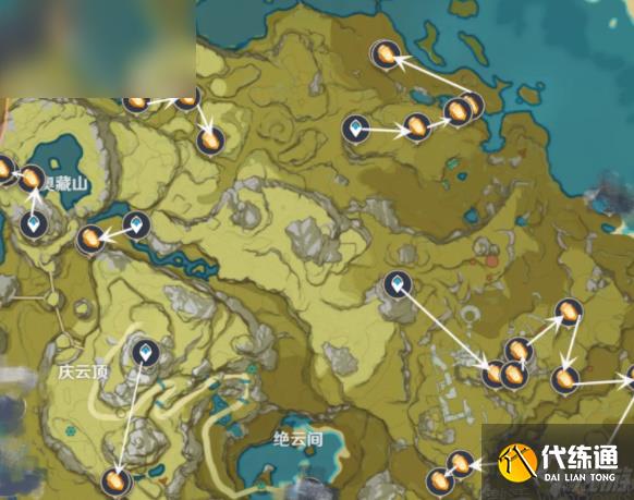 原神石珀采集地點