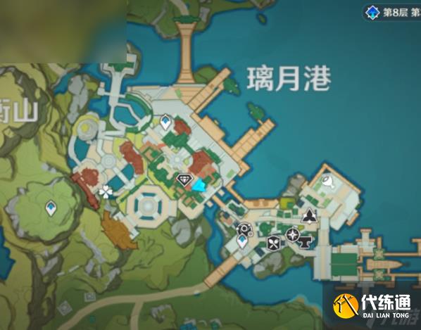 原神石珀采集地點