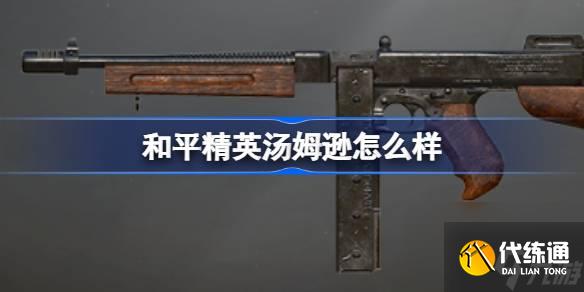 <a id='link_pop' class='keyword-tag' href='https://www.9game.cn/hpjy/'>和平精英</a>汤姆逊怎么样,和平精英汤姆逊数据介绍