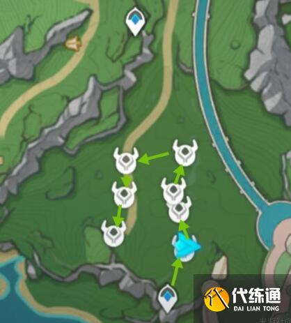 原神虹彩蔷薇快速收集方法