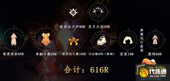 光遇欧若拉2023兑换图