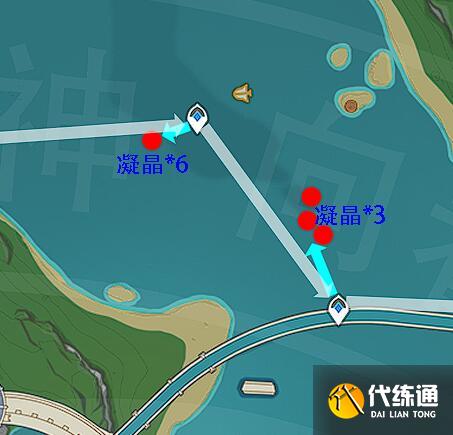 原神萃凝晶采集路线一览