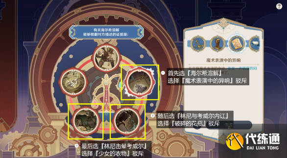 原神4.0白露與黑潮的序詩怎么選,白露與黑潮的序詩流程圖7