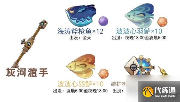 原神枫丹钓鱼武器灰河渡手满精怎么获取-原神枫丹钓鱼武器灰河渡手满精获取攻略一览
