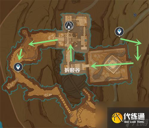 原神千壑沙地锚点隐藏-千壑沙地锚点开启路线顺序