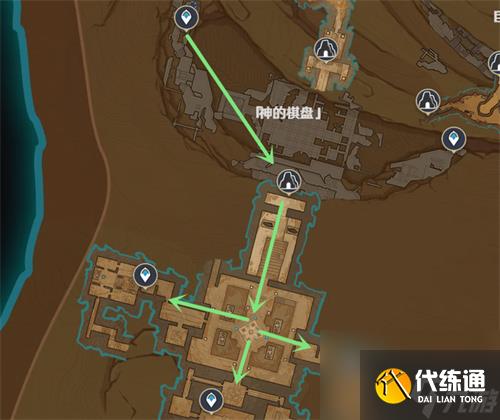 原神千壑沙地锚点隐藏-千壑沙地锚点开启路线顺序