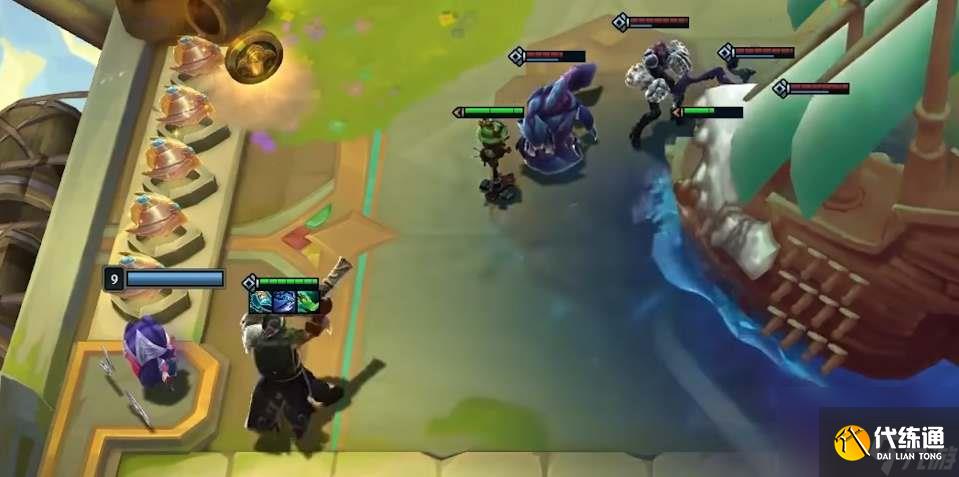 云顶之弈s9.5船长装备推荐