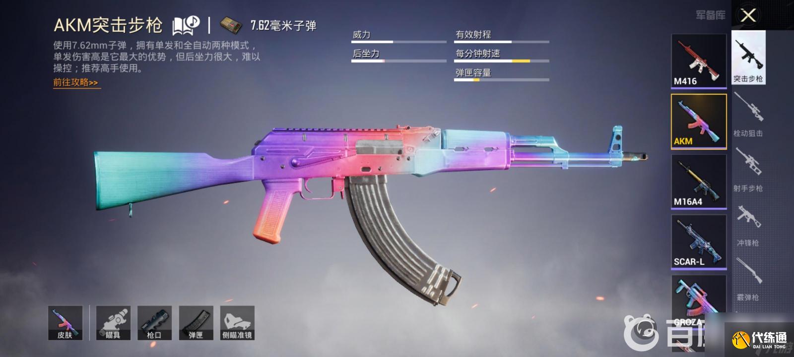 和平精英ss20主流武器配件如何选择？ （和平精英M416）