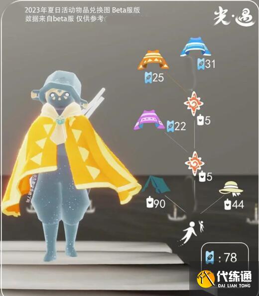 2023光遇夏之日活动兑换图 2023光遇夏之日活动兑换图