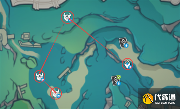 原神原海異種,原神原海異種刷取路線圖7