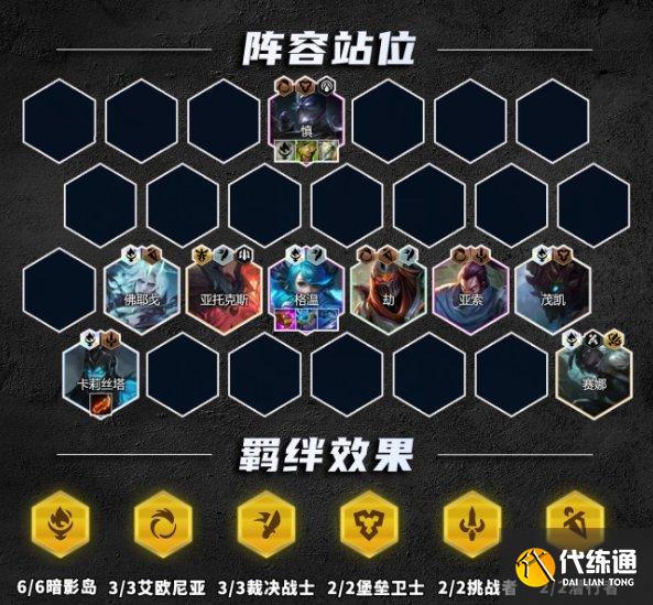 《金铲铲之战》S9格温阵容搭配 S9暗裁格温阵容运营分享 《金铲铲之战》S9格温阵容搭配 S9暗裁格温阵容运营分享