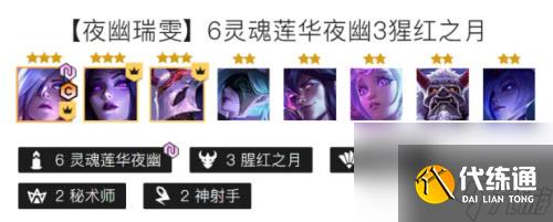 金铲铲之战夜幽瑞雯阵容怎么搭配?金铲铲之战攻略分享