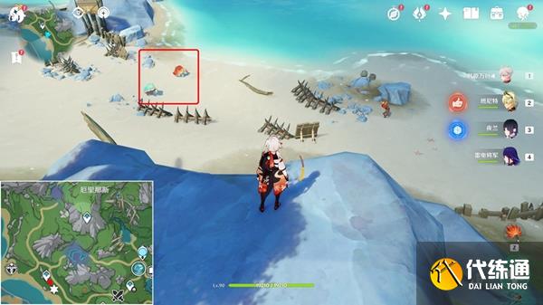 原神與螃蟹有關的寶箱位置在哪,原神與螃蟹有關的寶箱位置介紹圖五