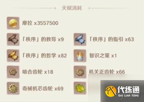 原神莱欧斯利角色突破材料要什么 莱欧斯利角色天赋突破材料图文一览