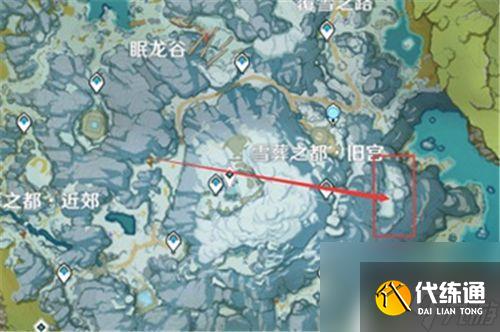 原神雪山野豬的分布 原神野豬王沒取暖點攻略