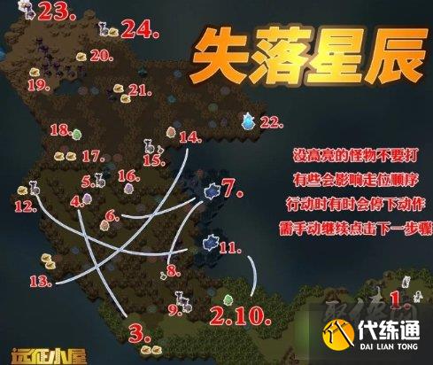 剑与远征失落星辰怎么过 失落星辰通关路线图