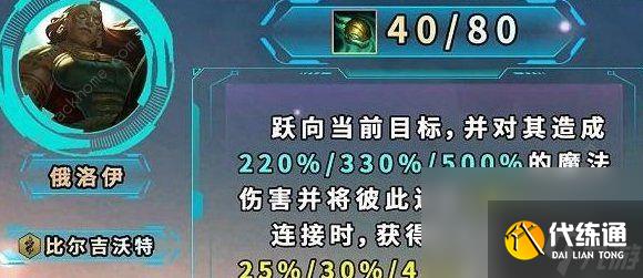 云顶之弈s9.5俄洛伊阵容搭配攻略