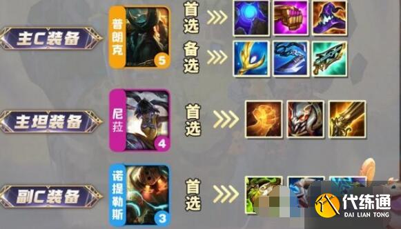 云顶之弈s9.5比尔船长阵容攻略 比尔船长阵型怎么搭配装备羁绊