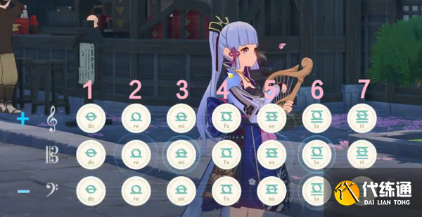 原神千本櫻琴譜一覽