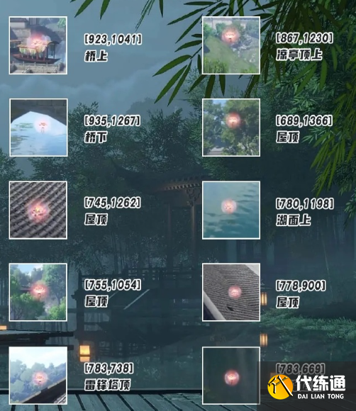 逆水寒手游杭州風(fēng)物在哪里圖五