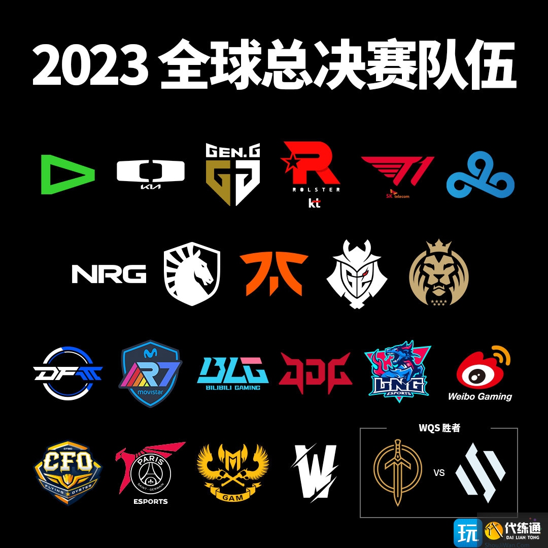 lol2023全球總決賽隊伍有哪些