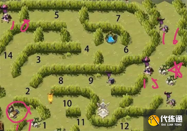 剑与远征丛林秘境怎么过 丛林秘境路线走法推荐[多图]图片1