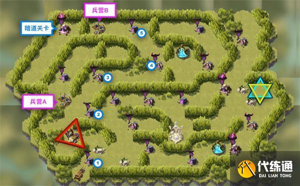 剑与远征丛林秘境怎么过 丛林秘境路线走法推荐[多图]图片3