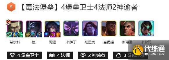 云顶之弈s9.5最强阵容大全 s9.5强势上分阵容搭配攻略