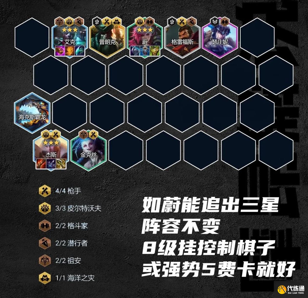 金铲铲之战S9.5皮城杰斯阵容攻略图二