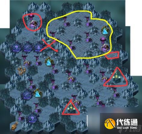 剑与远征古墓迷踪试炼通关路线说明