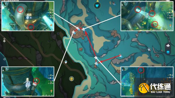 原神幽光星星收集路線大全 幽光星星收集位置匯總