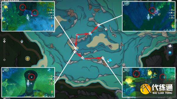 原神幽光星星收集路線大全 幽光星星收集位置匯總