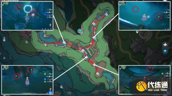 原神幽光星星收集路線大全 幽光星星收集位置匯總