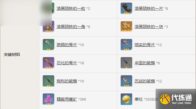 原神黑纓槍屬性介紹